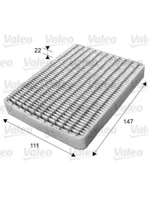 Filtr, vzduch v interiéru VALEO 715656 Vysoce Kvalitní